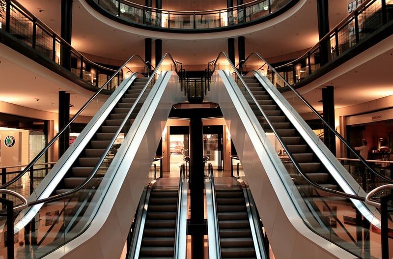 escalier mécanique